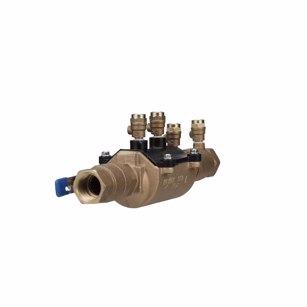 Wilkins 1-1/2 in. 350 Double Check Backflow Preventer, Non-Potable
