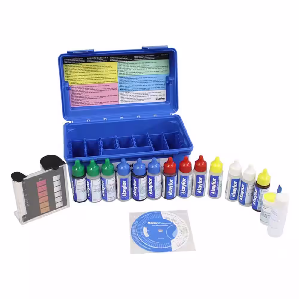 Taylor 2000 Service Complete Swimming Pool FAS-DPD Chlorine Test Kit