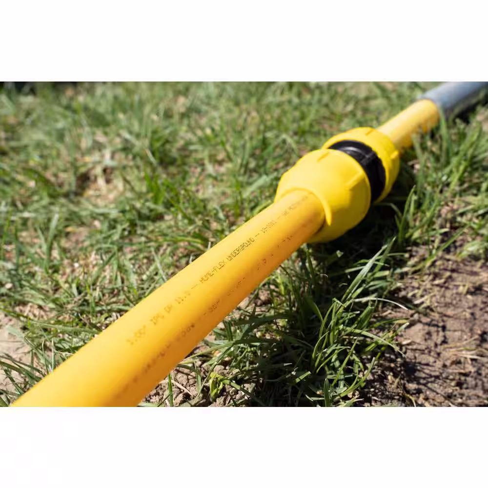 HOME-FLEX 1-1/2 in. IPS x 500 ft. DR 11 Underground Yellow Polyethylene Gas Pipe