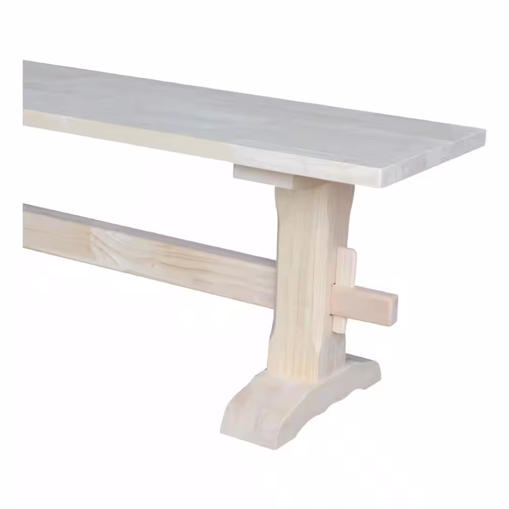 International Concepts Unfinished Bench