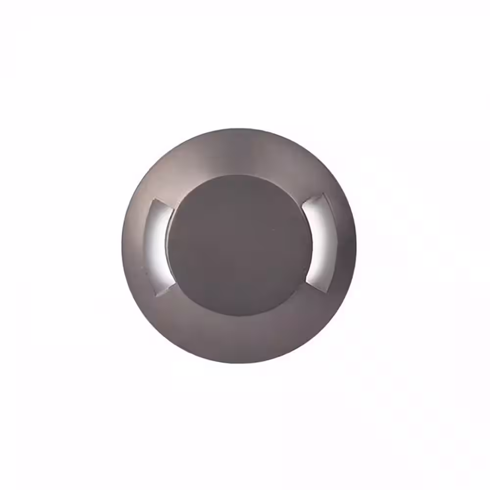 None Inground Indicator Light Low-Voltage Bronze LED with 3000K Color Temp