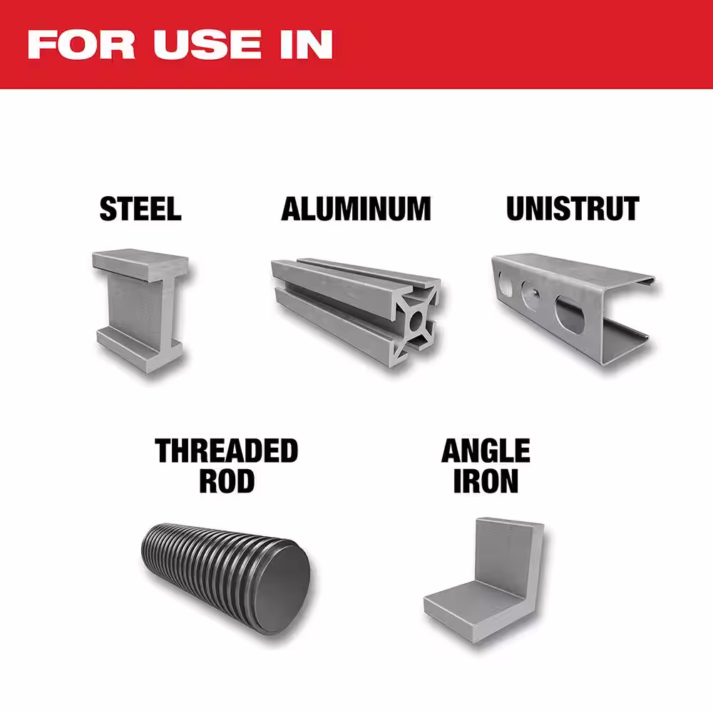 Milwaukee 7-1/4 in. x 48 Carbide Teeth Metal Cutting Circular Saw Blade