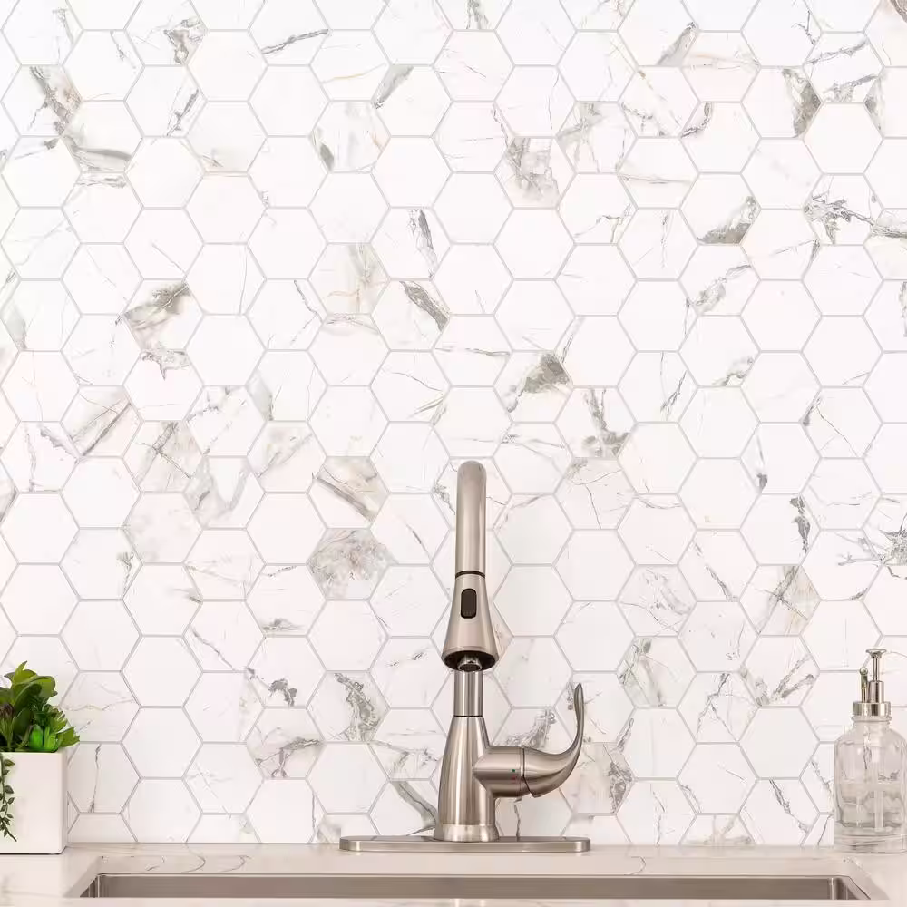 MSI Lockson Mix 11.25 in. x 13.25 in. x 8 mm Matte Mesh Mounted Ceramic Floor and Wall Mosaic Tile (0.86 sq. ft./Each)