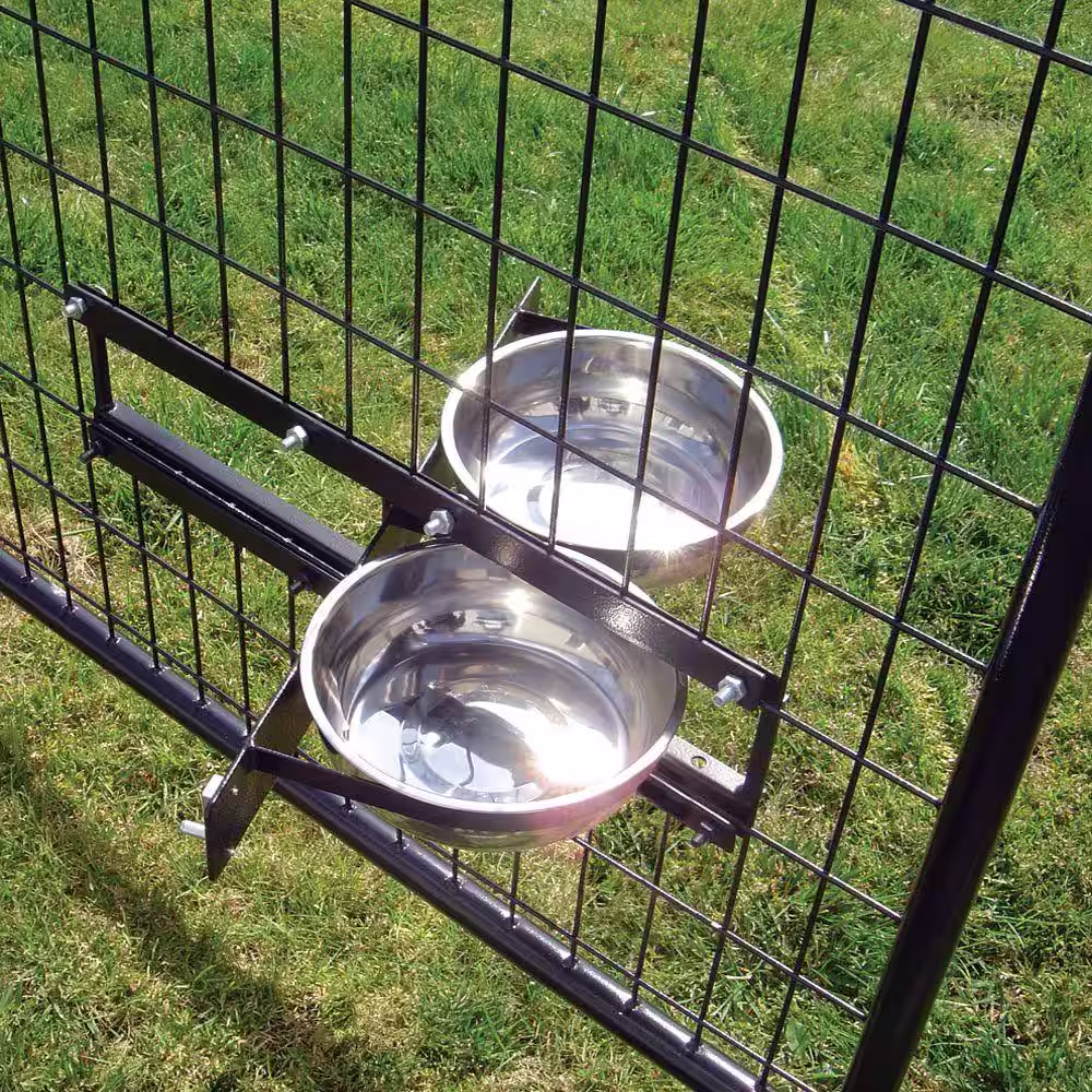None Lucky Dog Turn-Style 2-Bowl System