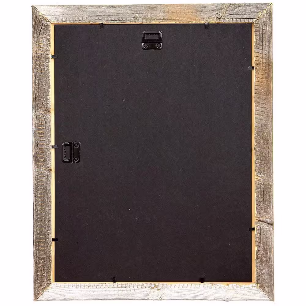 BarnwoodUSA Rustic Farmhouse 12 in. x 18 in. White Wash Reclaimed Picture Frame (1.5 in. Molding)