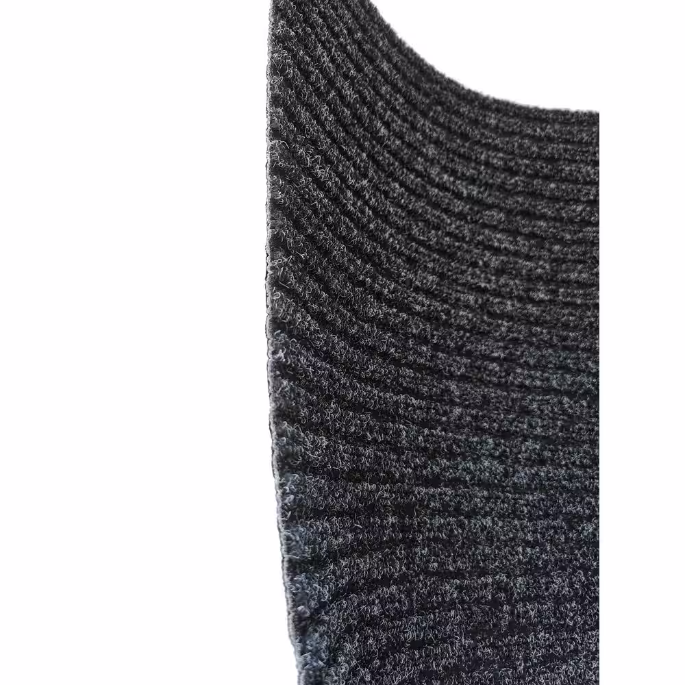 TrafficMaster Rib Charcoal 18in.x27in.Dirt Resistant Door Mat