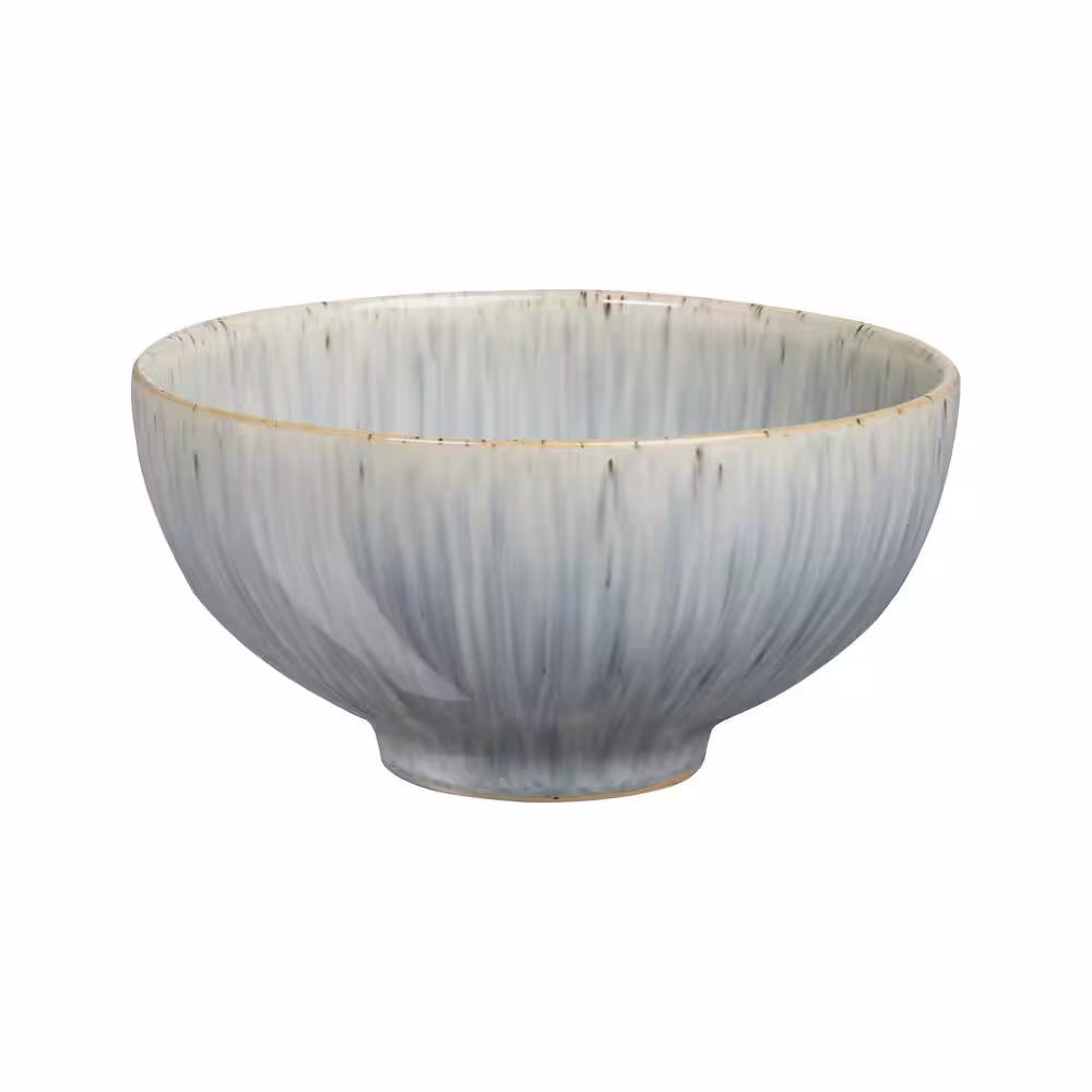 Denby Stoneware Halo Speckle Set of 4 16oz Rice Bowls