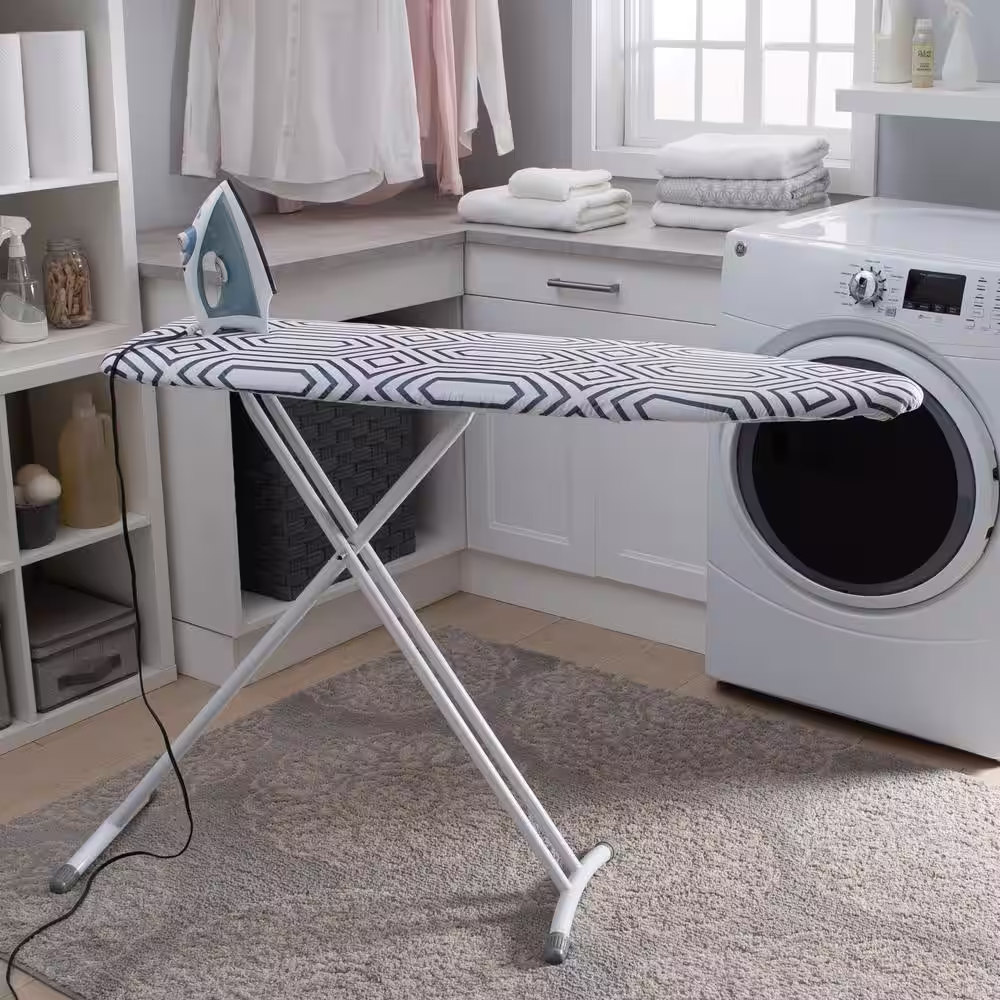 SIMPLIFY Scorch Resistant Ironing Board Cover and Pad in Graphite