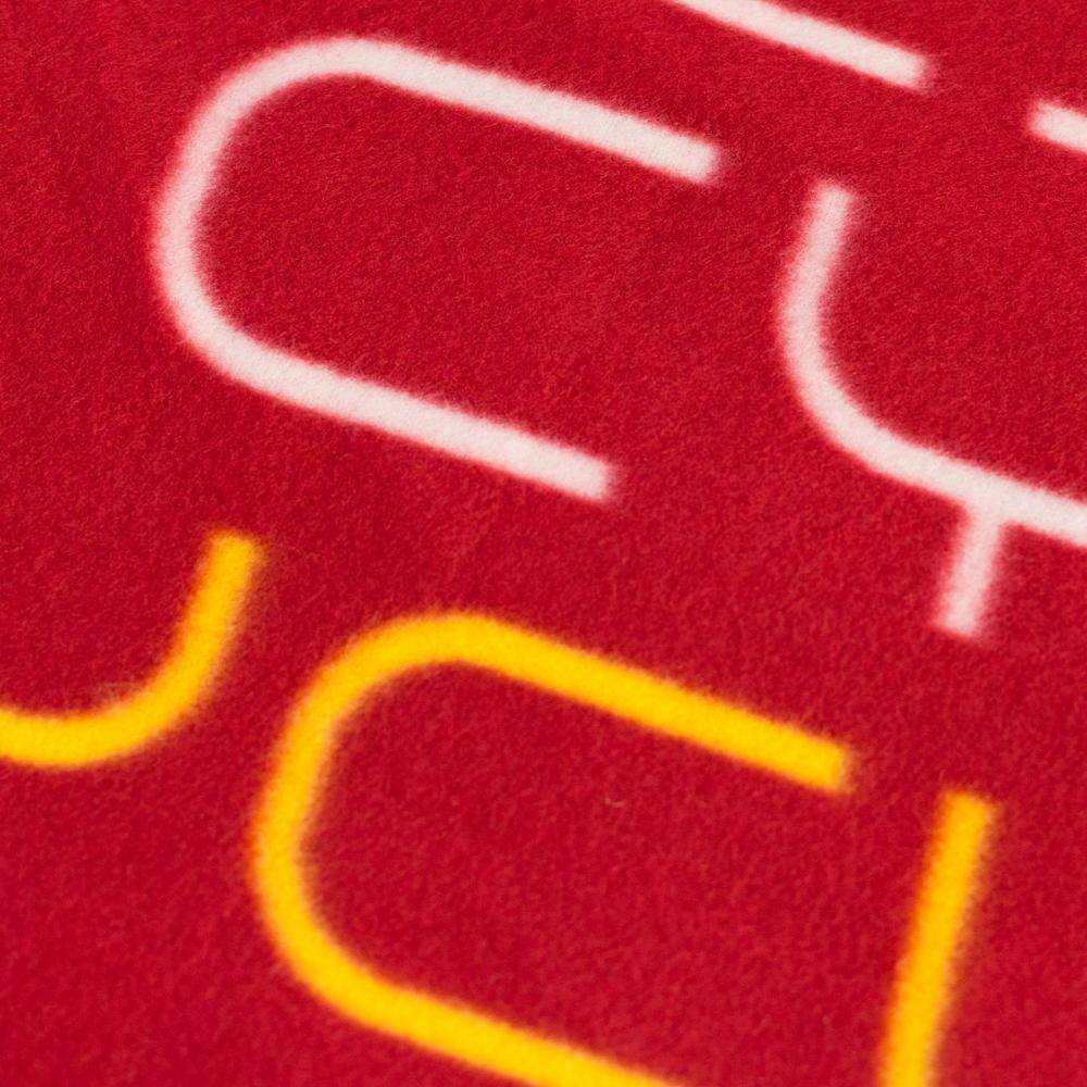 None LA Rams Multi-Colored Classic Fleece Throw