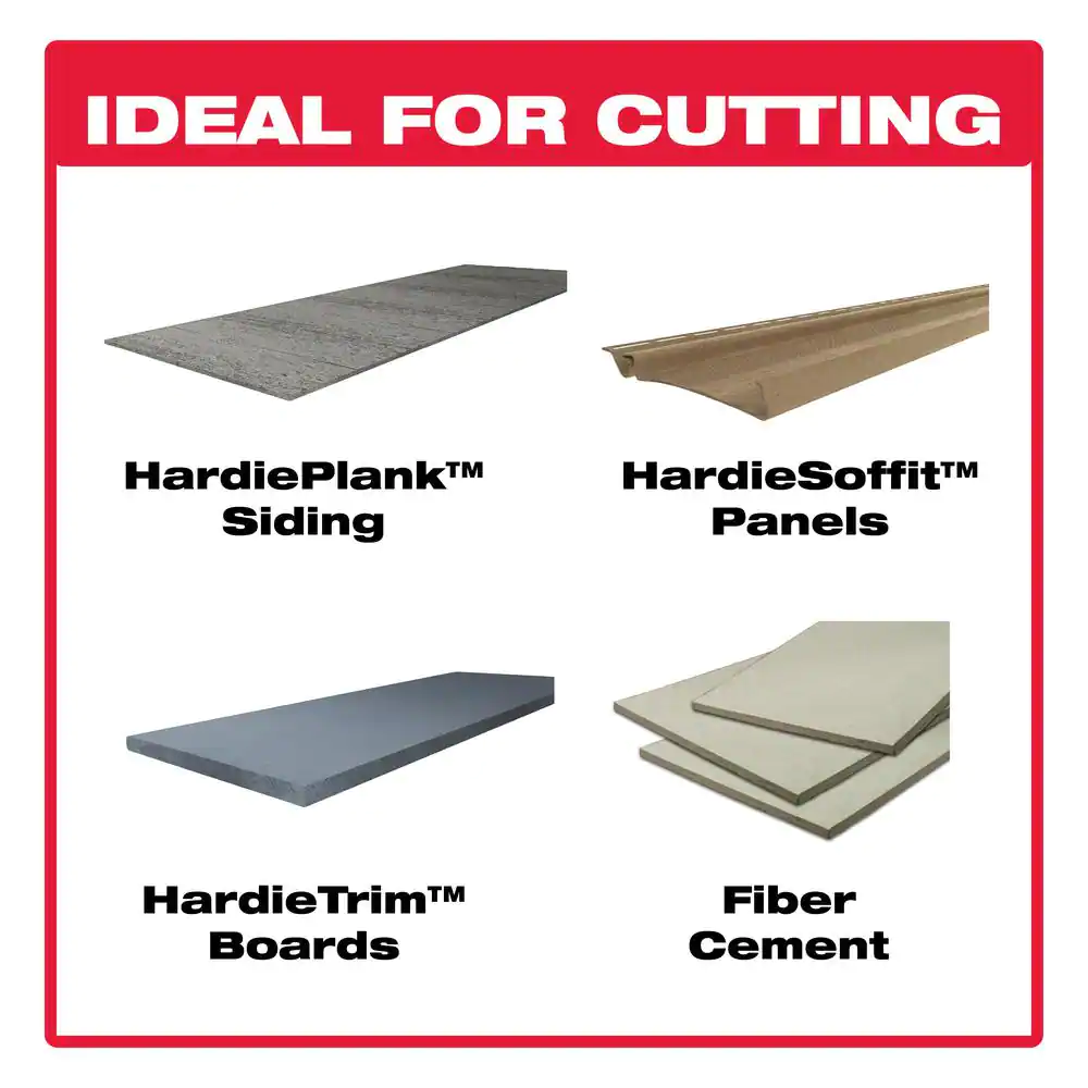 DIABLO HARDIEBlade 7-1/4 in. x 4-Tooth Polycrystalline Diamond (PCD) Tipped Fiber Cement Circular Saw Blade