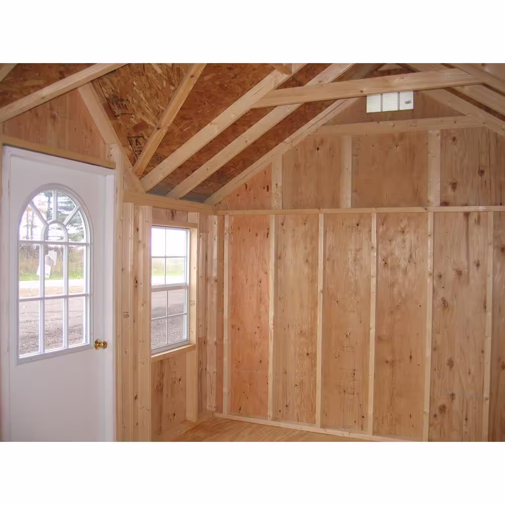 LITTLE COTTAGE CO. Classic Cottage 10 ft. x 10 ft. Wood Storage Building DIY Kit with Floor