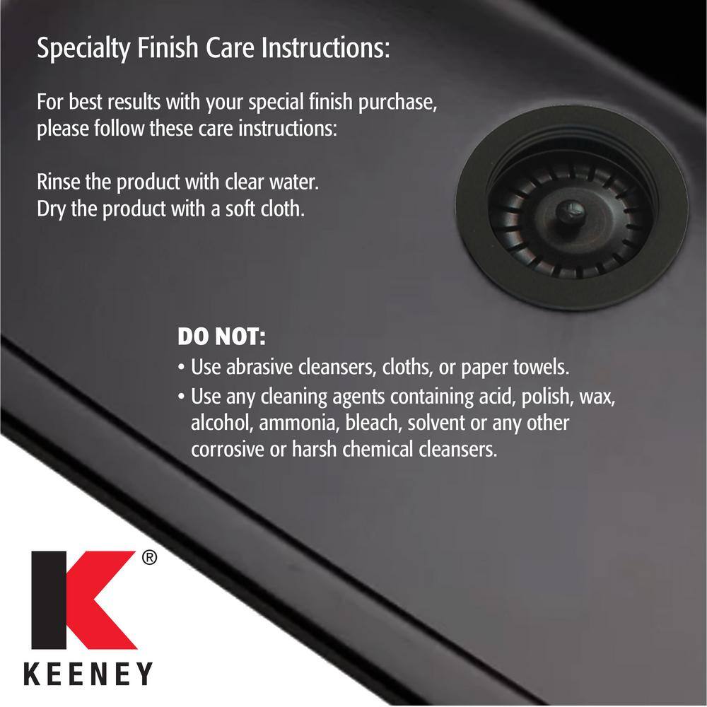 KEENEY Door Style Toilet Tank Lever Latch in Brushed Nickel