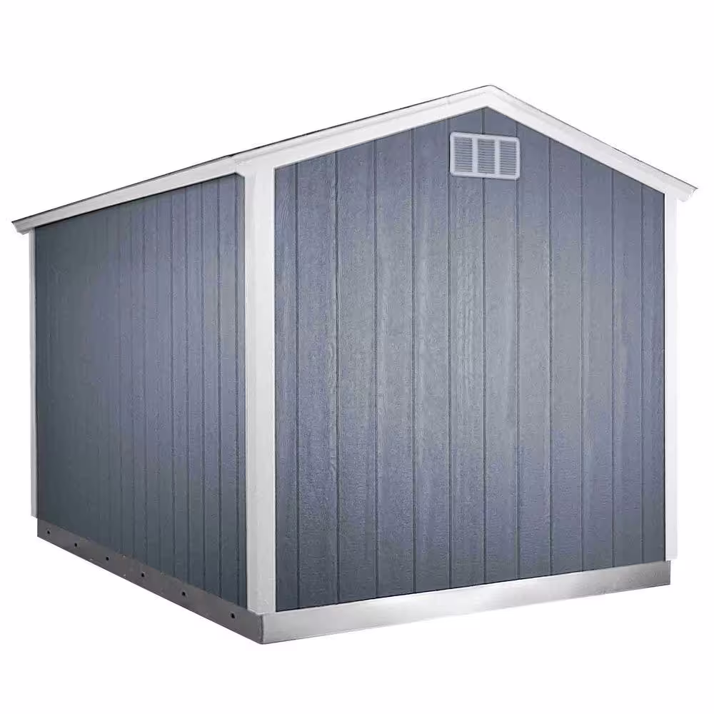 Tuff Shed Tahoe Series Baldwin Installed Storage Shed 8 ft. x 12 ft. x 8 ft. 6 in. (96 sq. ft.) 7 ft. High Sidewall