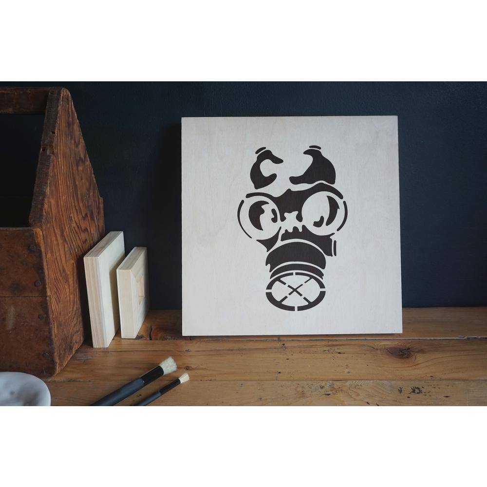 Stencil1 Gasmask Stencil
