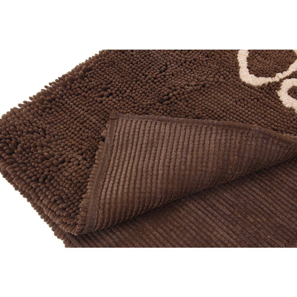PET LIFE 1 Size Grey Fuzzy Quick-Drying Anti-Skid and Machine Washable Dog Mat