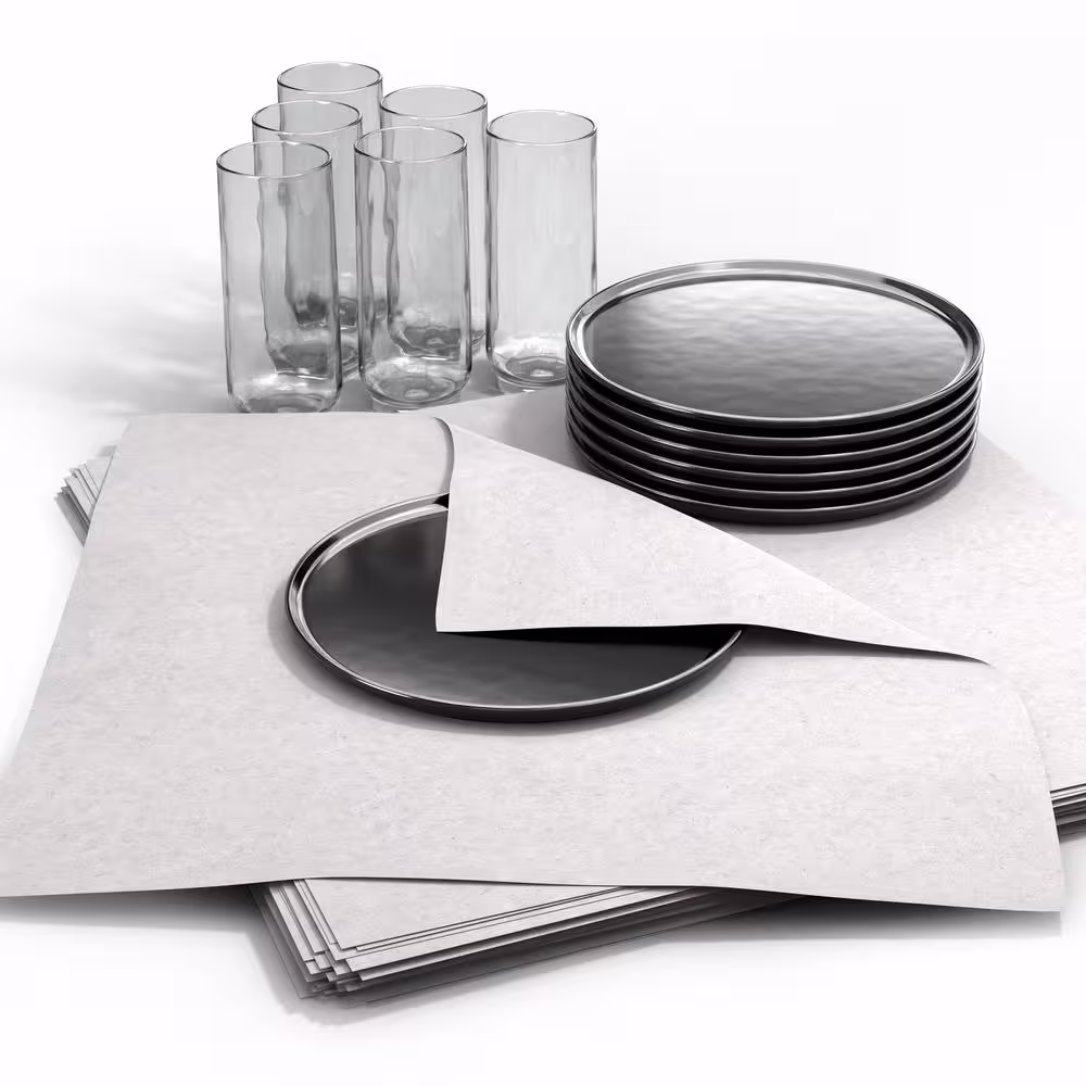Pratt Retail Specialties 24 in. x 24 in. 100% Recycled Packing Paper (200-Sheets) (4-Pack)