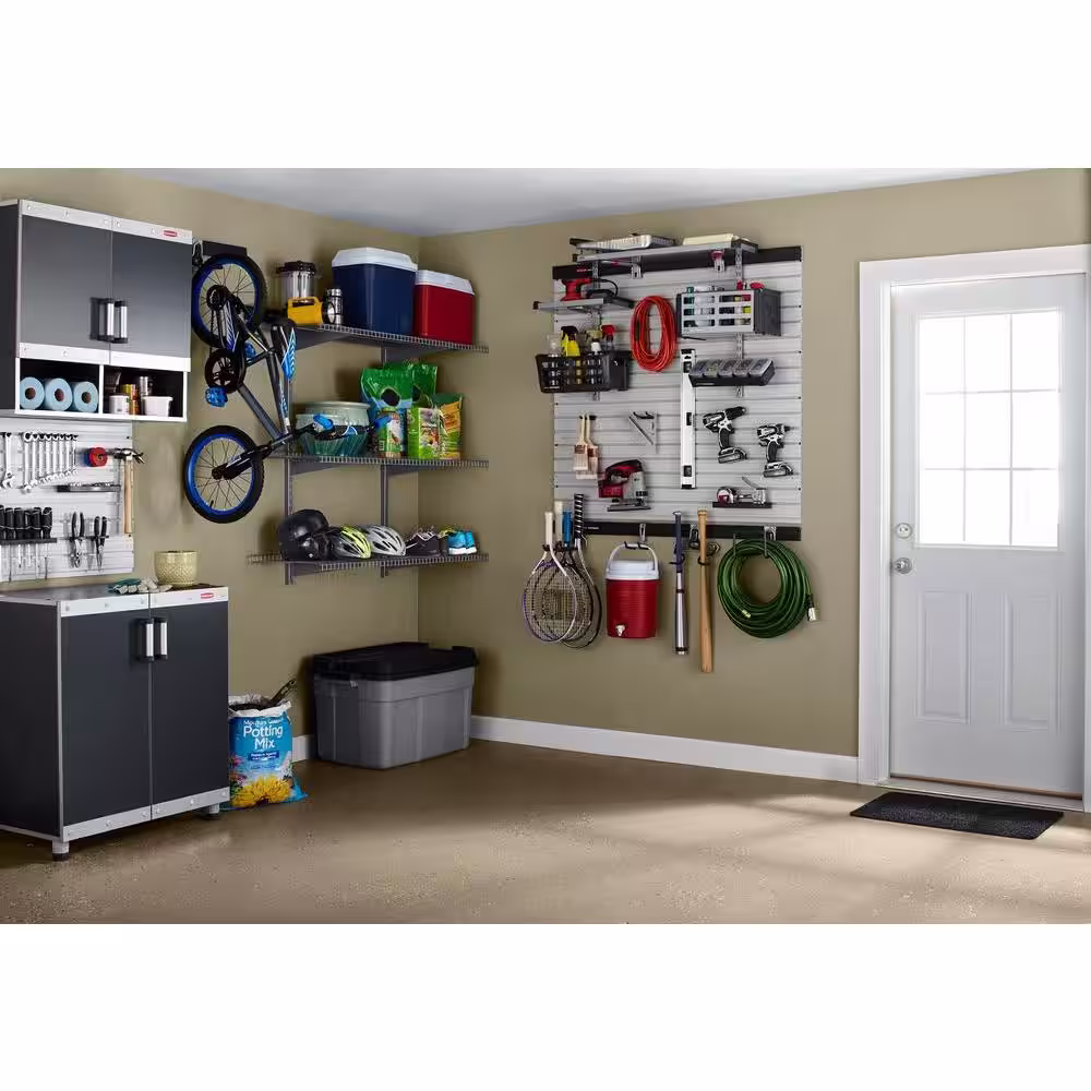 Rubbermaid FastTrack Garage 15 in. Access Metal Storage Bin