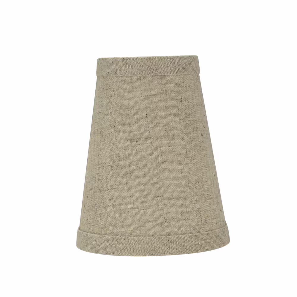 Aspen Creative Corporation 4 in. x 5 in. Beige Hardback Empire Lamp Shade (9-Pack)