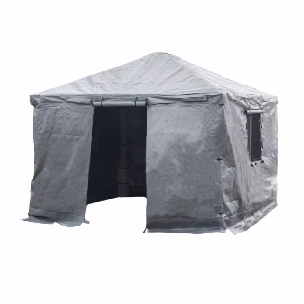 Sojag 12 ft. x 12 ft.Â UniversalÂ Grey Winter Cover For Gazebos