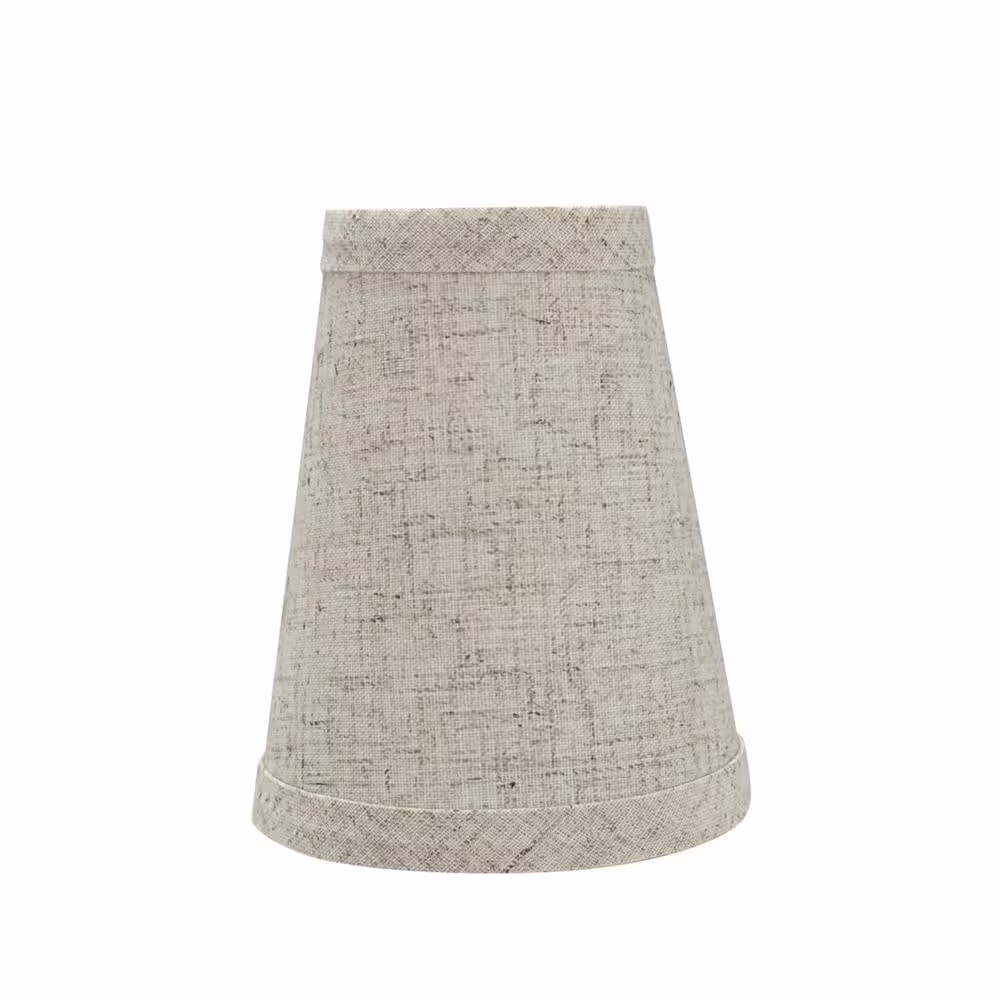 Aspen Creative Corporation 4 in. x 5 in. Beige Hardback Empire Lamp Shade (2-Pack)