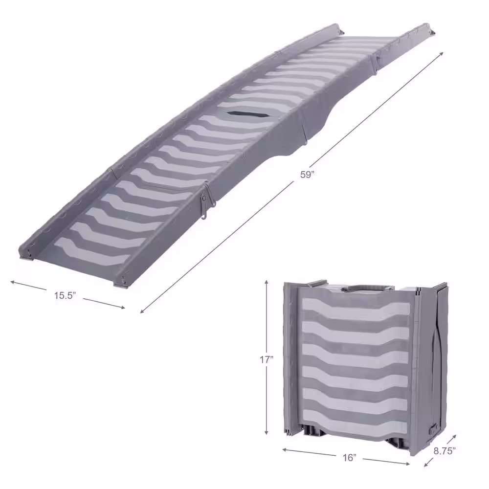 TRIXIE Portable Pet Ramp, Lightweight, Foldable, Easy To Carry