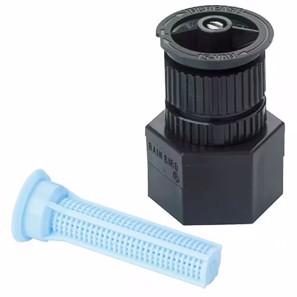 Rain Bird 8 - 15 ft. Adjustable Pattern Shrub Nozzle with Adapter