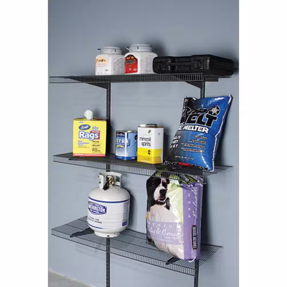 Rubbermaid Tough Stuff Rail Install Hardware Kit