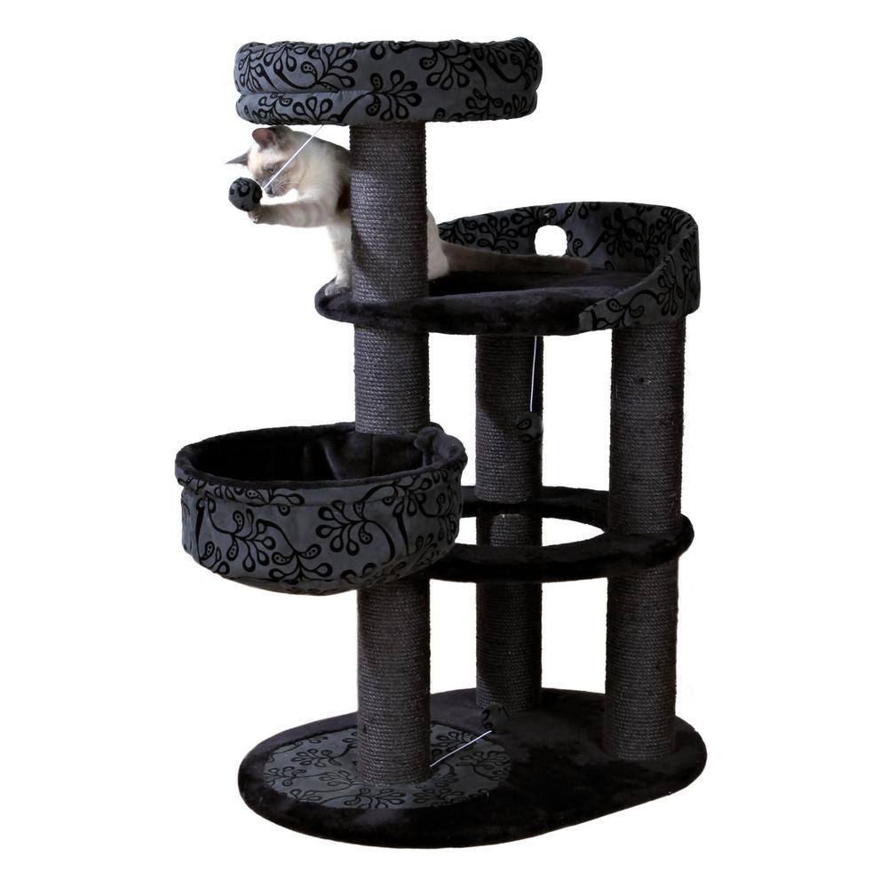 TRIXIE Black/Gray Filippo Cat Tree