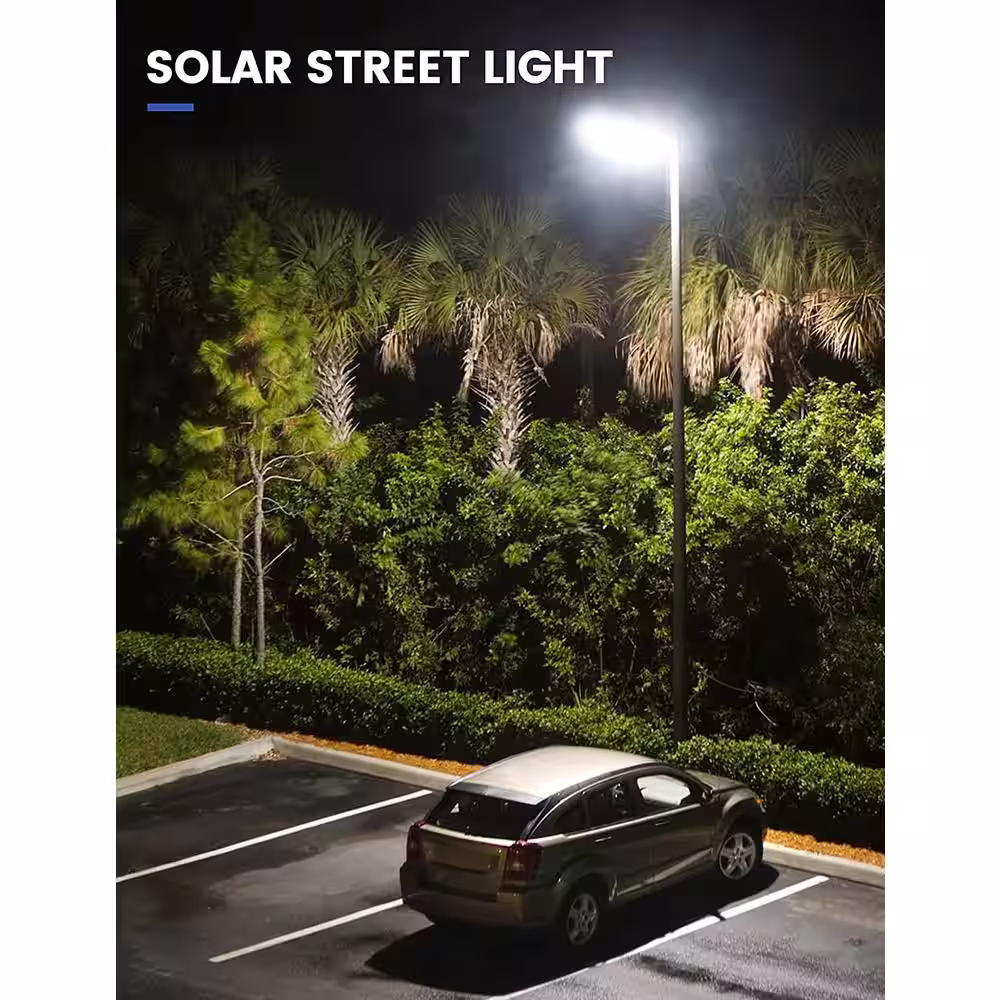 YANSUN 450- Watt Equivalent Integrated LED Motion Sensing Dusk to Dawn Area Light with Remote Control(2 Pack)