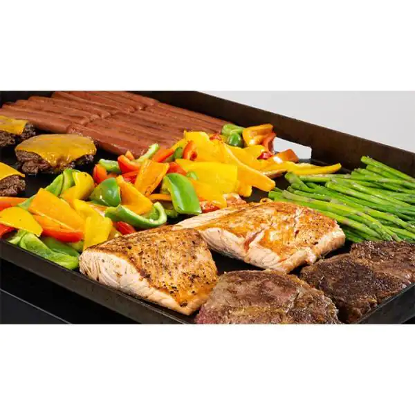 Blackstone 28 in. 2-Burner Griddle Cooking Station in Black