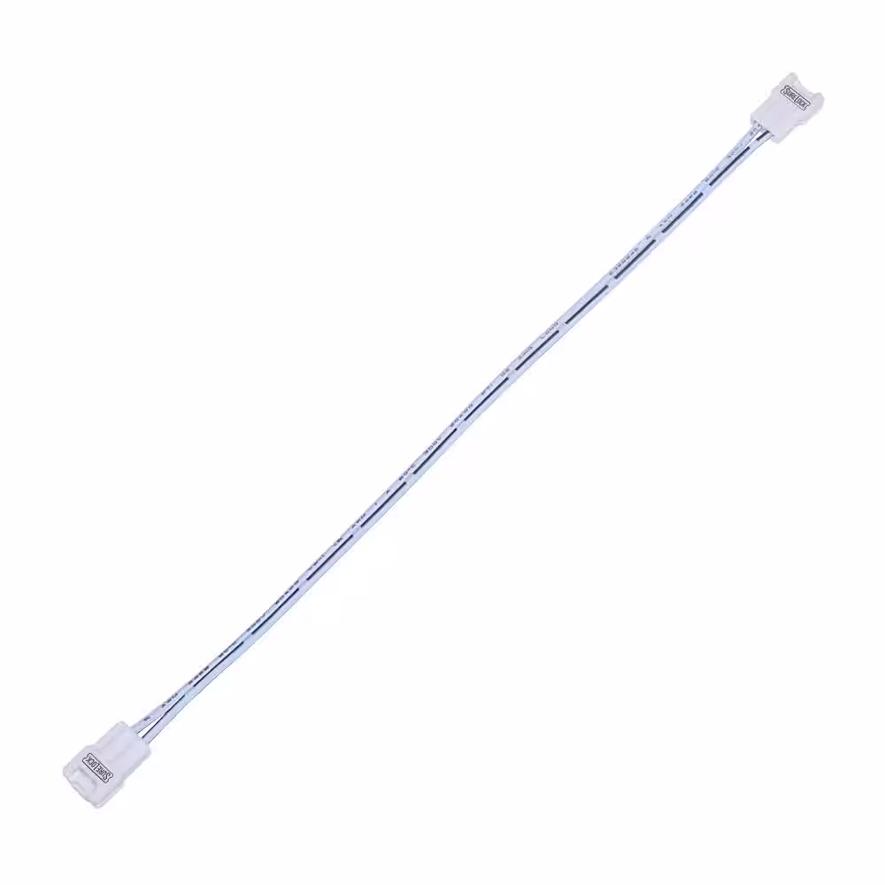 Armacost Lighting SureLock White LED Tape Light Wire Lead Connector Cord (5-Pack)