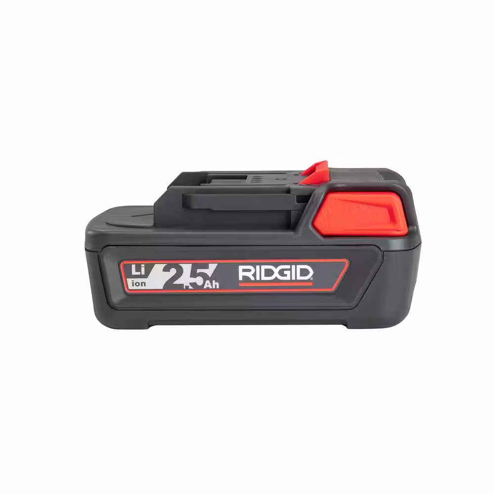 RIDGID 18-Volt 2.5 Ah Advanced Lithium Battery Designed for ProPress Press Tools and SeeSnake Digital Monitors