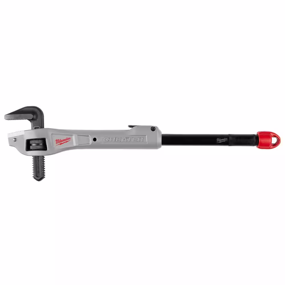 Milwaukee CHEATER Aluminum Adaptable Offset Pipe Wrench