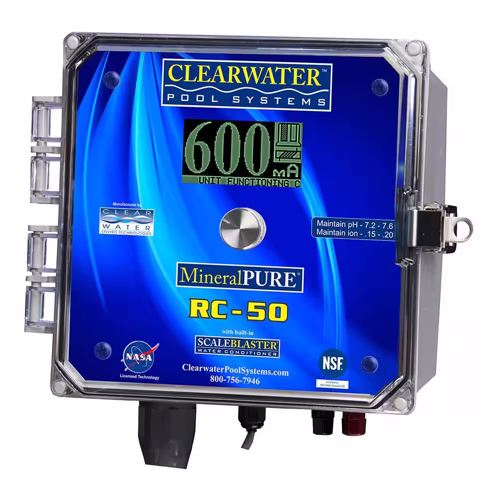 Mineral Pure 50,000 Gal. Residential Swimming Pool Ionizer