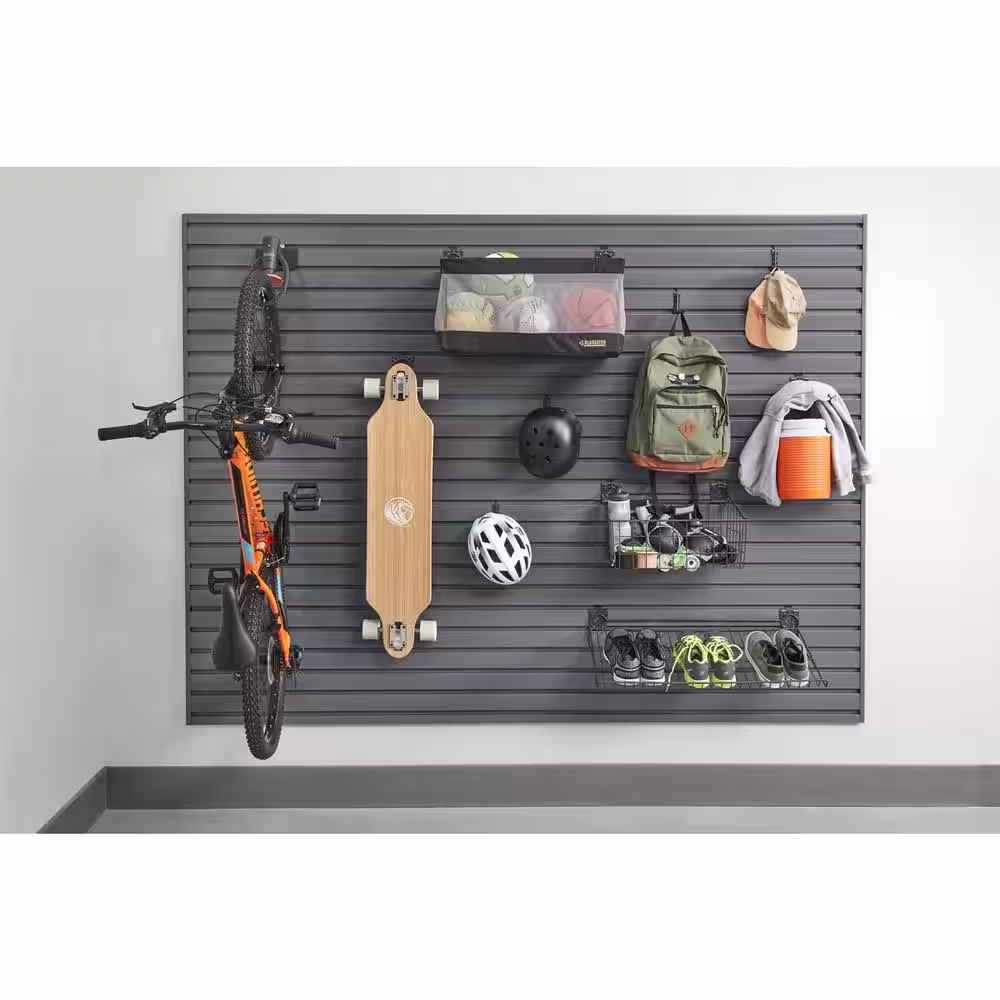 Gladiator Gear Wall 96 in. H x 12 in. W Smoke Panel Trim (2-Pack)
