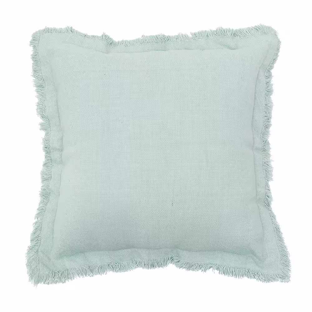 C&F HOME Green Sawyer Seaglass 18 in. x 18 in. Standard Throw Pillow