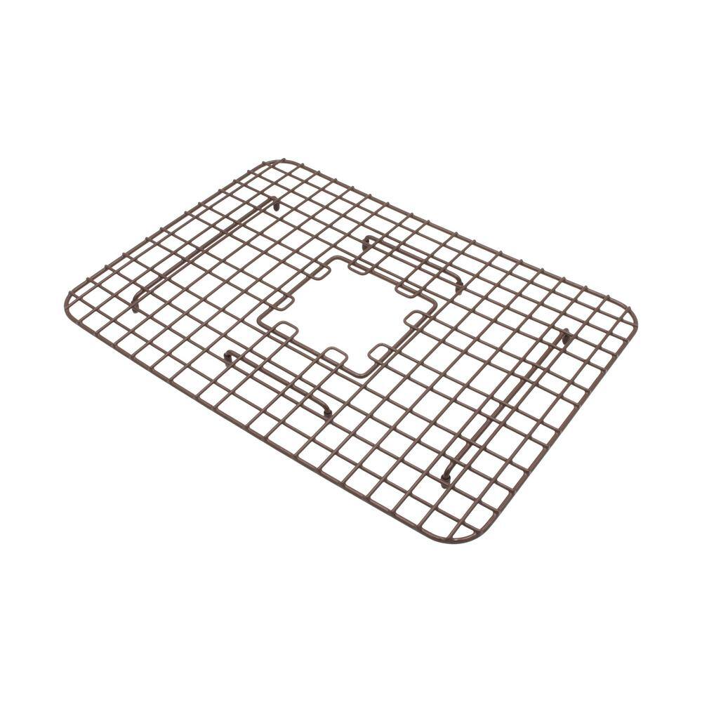 SINKOLOGY SinkSense Griffin 15 in. x 13 in. Vinyl Coated Steel Kitchen Sink Bottom Grid in Antique Brown