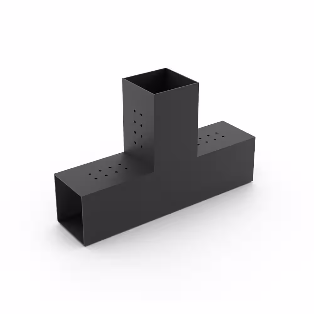 TOJA GRID DUO T Bracket for 4 in. x 4 in. Wood Posts