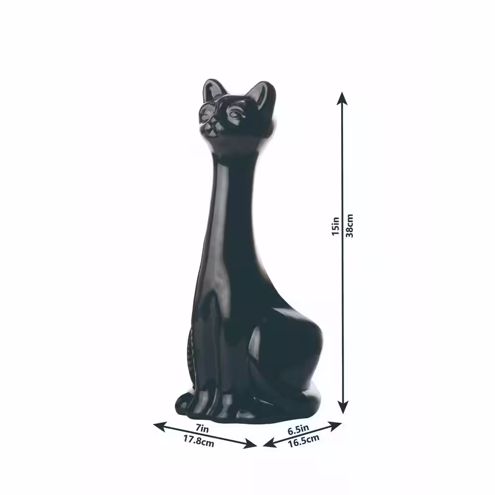 New Age Pet Scoopy Cat Litter Scoop and Holder - Black