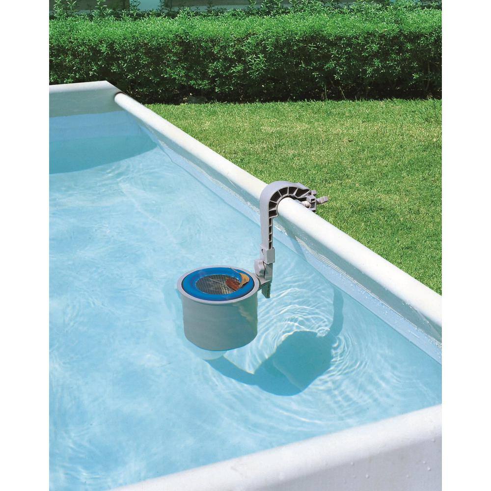 Bestway 18 ft. Round 48 in. D Steel Pro Hard Sided Frame Above Ground Pool Set with Skimmer