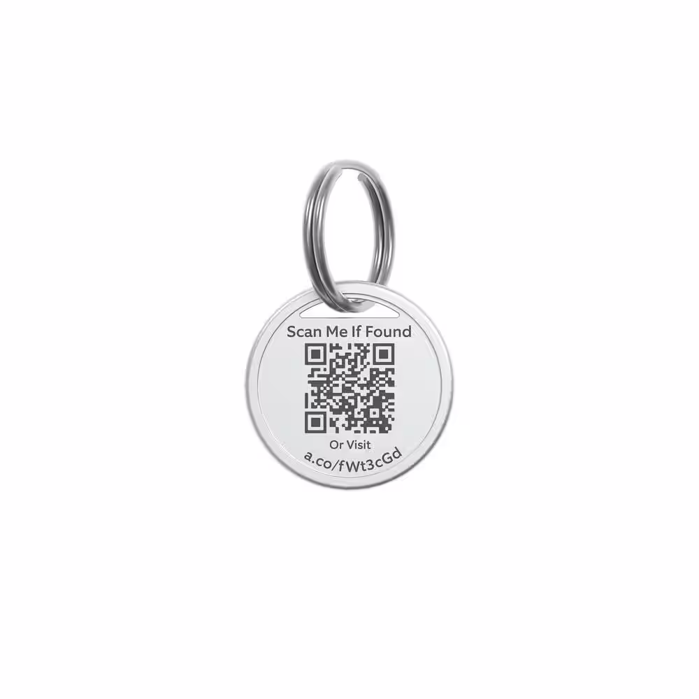 Ring Pet Tag - QR code Pet Tag with real-time scan alerts and a shareable pet profile