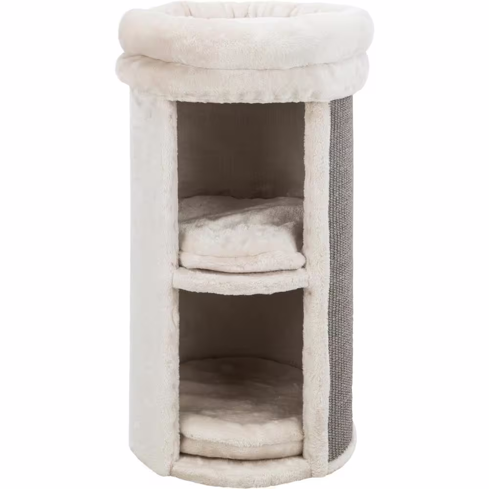 TRIXIE Gray Mexia 2-Story Cat Tower