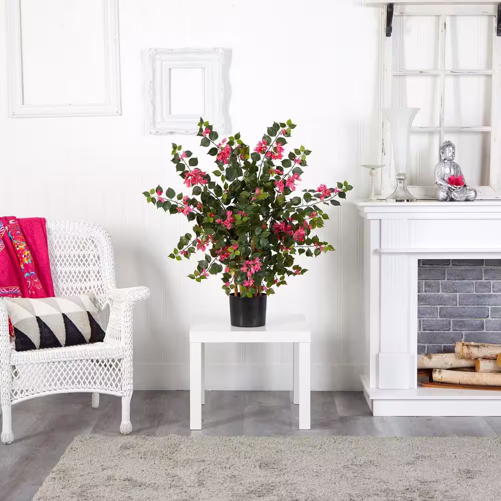 Nearly Natural Indoor Bougainvillea Artificial Tree
