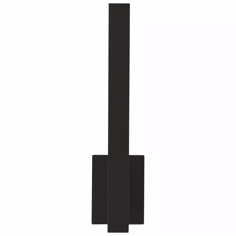 Access Lighting Haus 5 in. Matte Black LED Sconce with Acrylic Lens