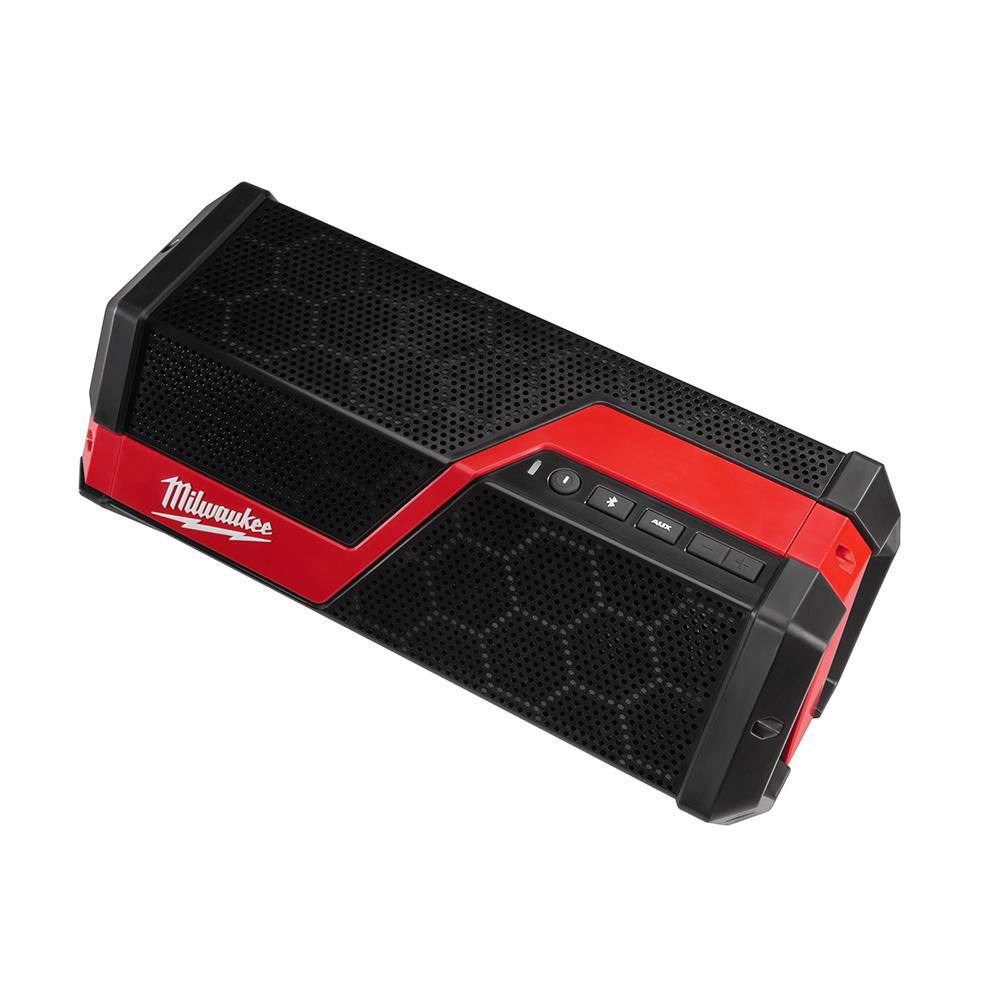 Milwaukee M18 18V Lithium-Ion Brushless Cordless Hammer Drill/Impact Combo Kit (2-Tool) with Free M18/M12 Jobsite Speaker