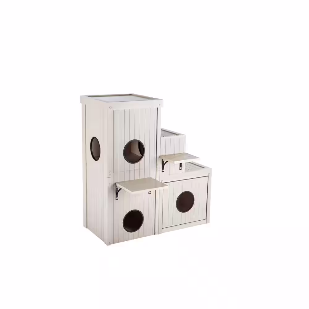 New Age Pet ecoFlex Kitty Katio Climber Cat House