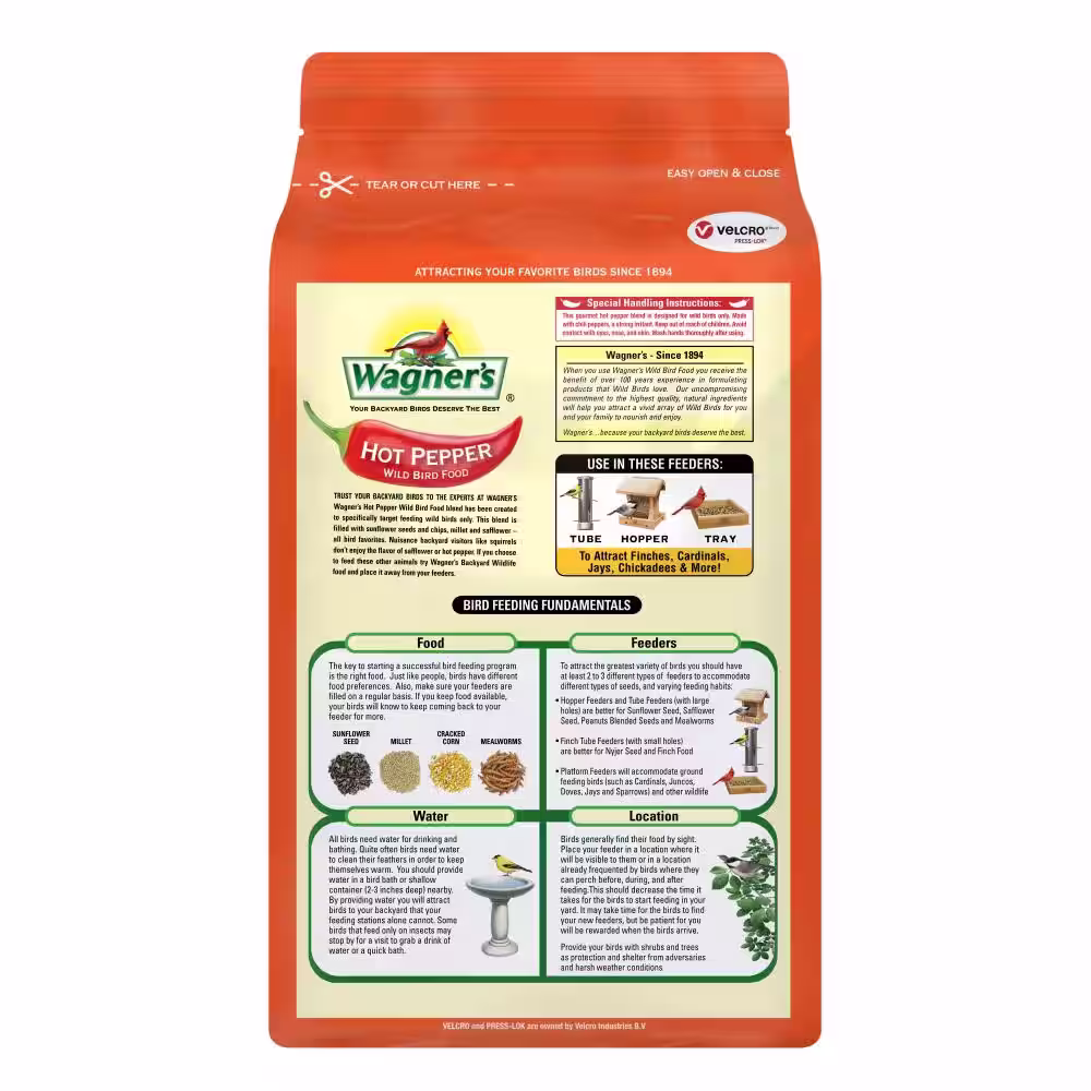 Wagner's 5 lb. Hot Pepper Wild Bird Food