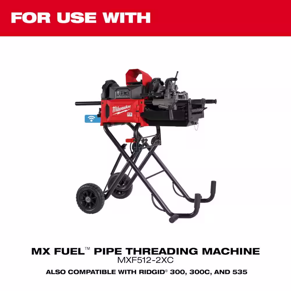 Milwaukee NPT Pipe Threading Die Head w/Micro-Adjust for MX Fuel Threading Machine