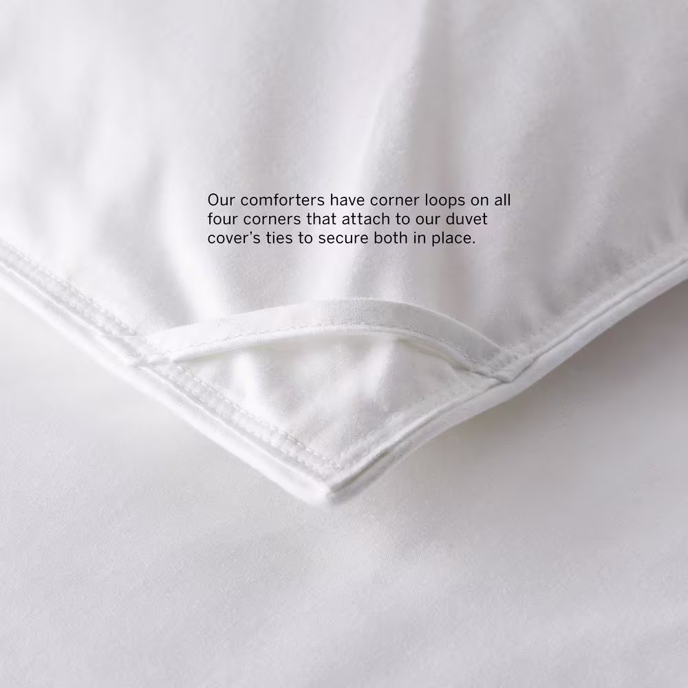 The Company Store Lacrosse LoftAIRE Recycled Fill Extra Warmth Sea Mist Full Down/Feather Blend Comforter