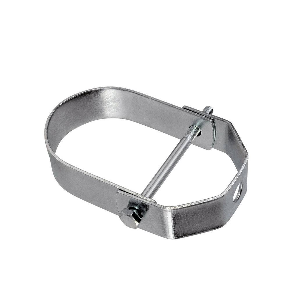 The Plumber's Choice 1-1/4 in. Clevis Hanger for Vertical Pipe Support in Standard Galvanized Steel